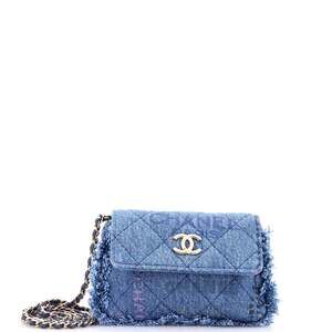 Chanel Denim Mood Flap Clutch With #242865C33B